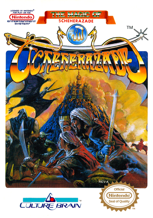 Magic of Scheherazade, The (USA) box art